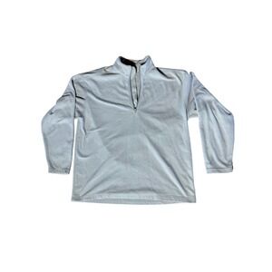 Men's Columbia fleece pull over 1/4 zip. Cream color. Size XL